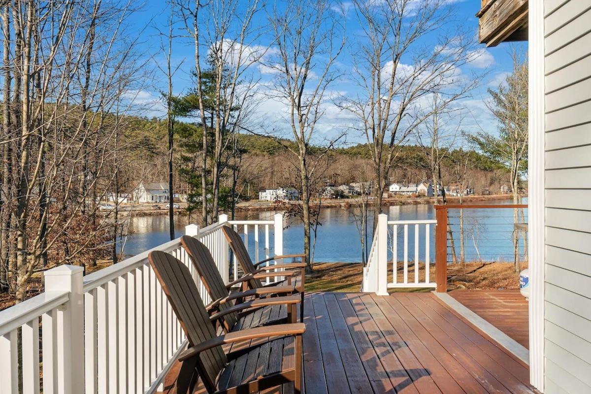 Lakefront Home With Private Beach Access & Hot Tub Milton Exterior photo