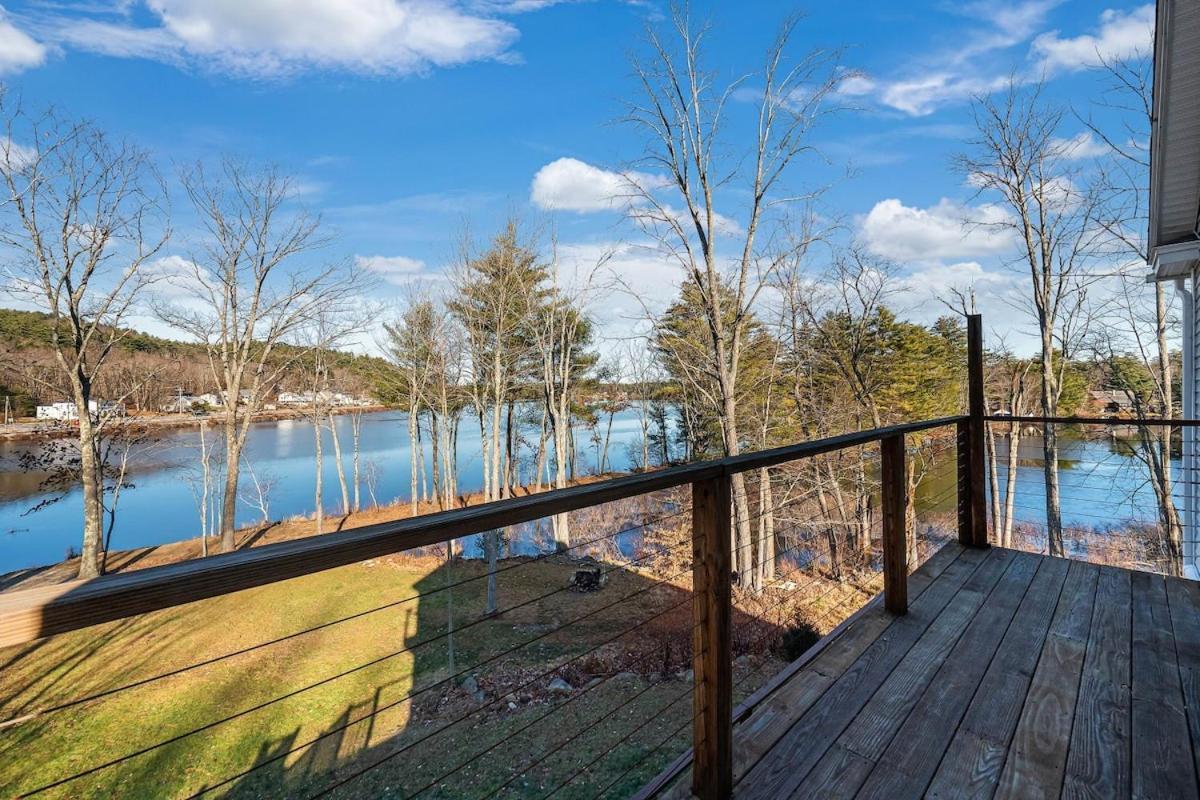 Lakefront Home With Private Beach Access & Hot Tub Milton Exterior photo