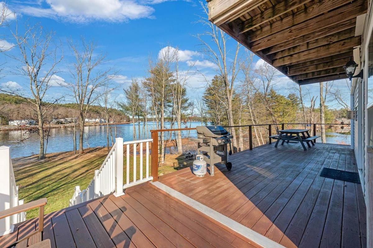 Lakefront Home With Private Beach Access & Hot Tub Milton Exterior photo