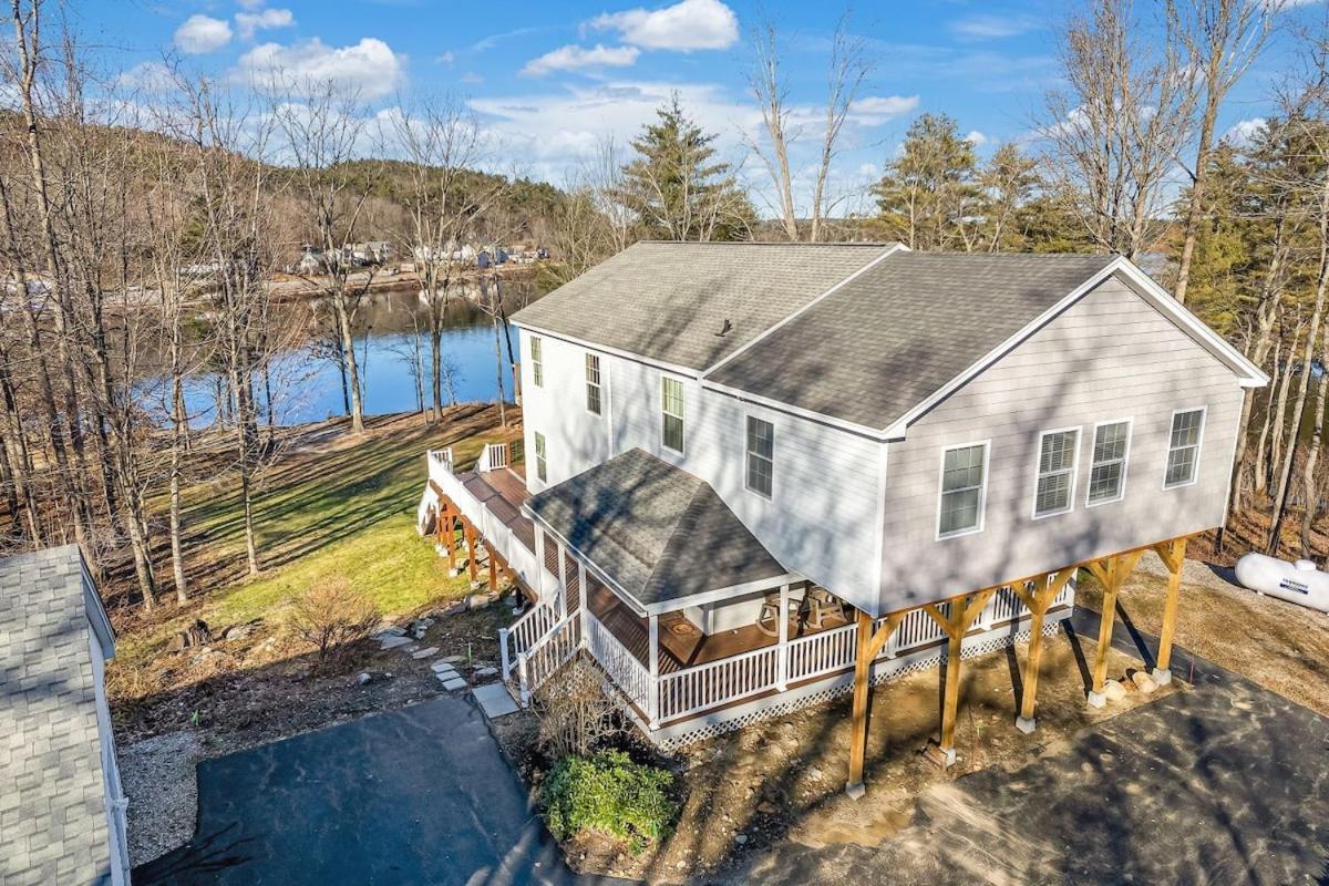 Lakefront Home With Private Beach Access & Hot Tub Milton Exterior photo