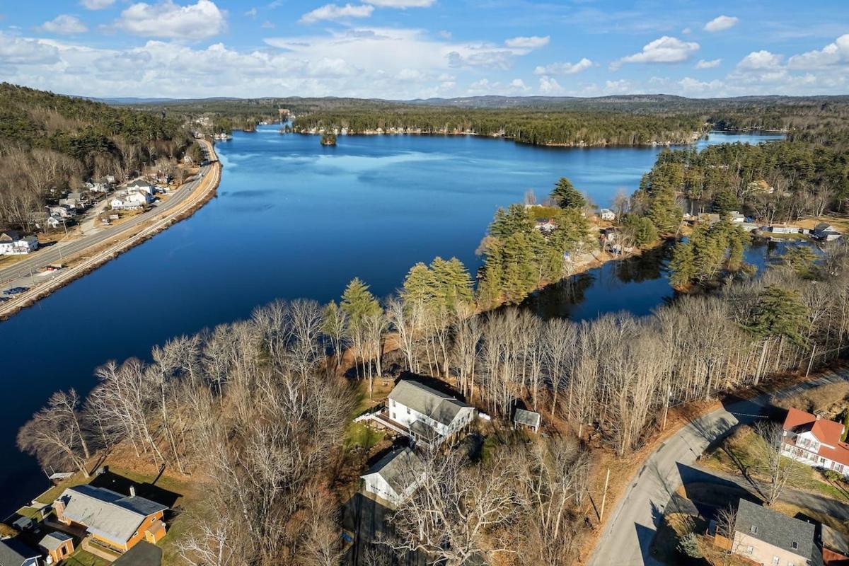 Lakefront Home With Private Beach Access & Hot Tub Milton Exterior photo