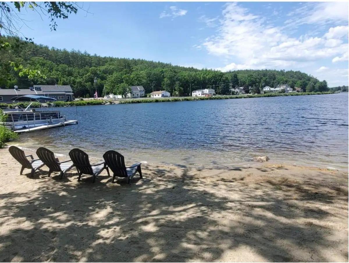 Lakefront Home With Private Beach Access & Hot Tub Milton Exterior photo