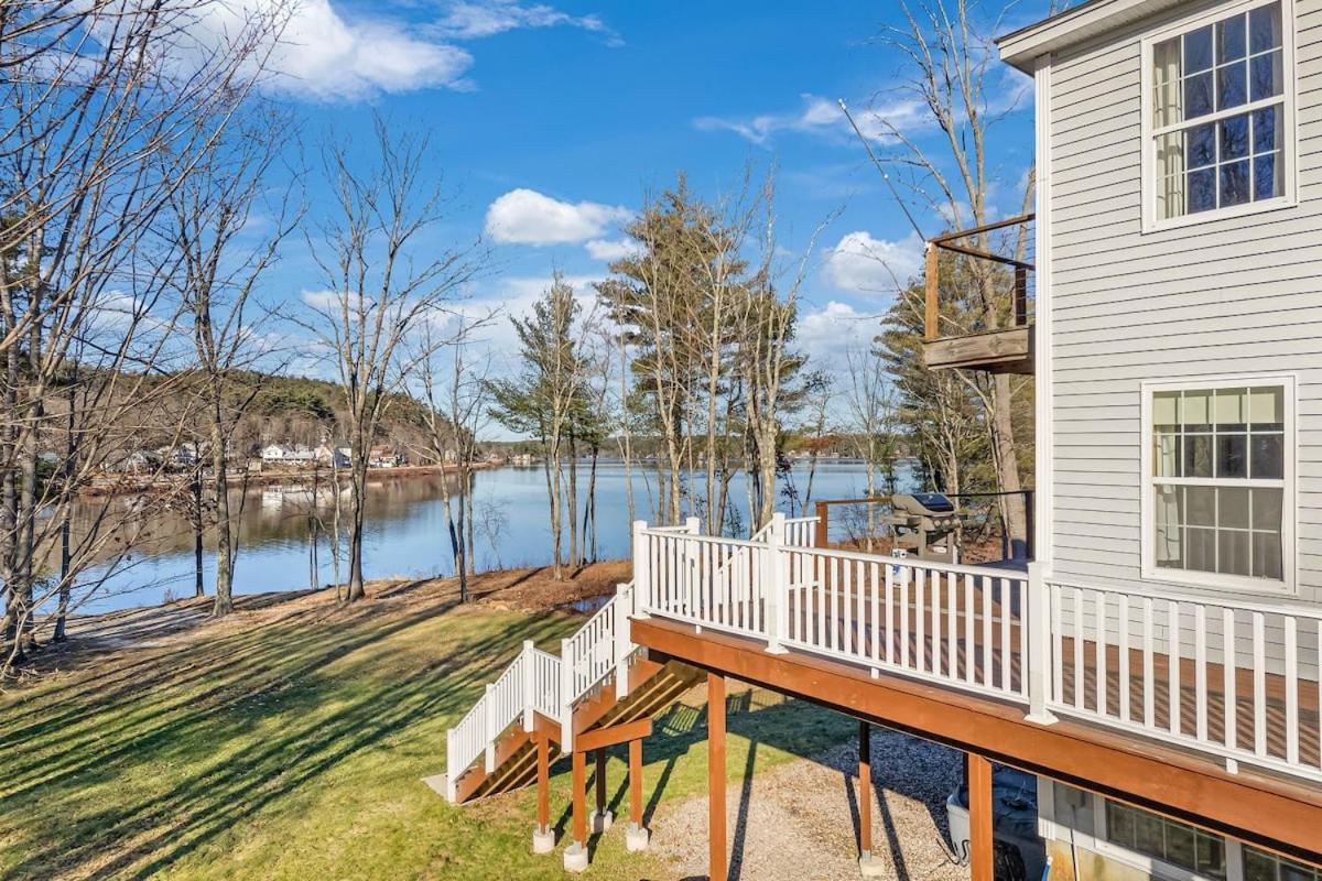 Lakefront Home With Private Beach Access & Hot Tub Milton Exterior photo